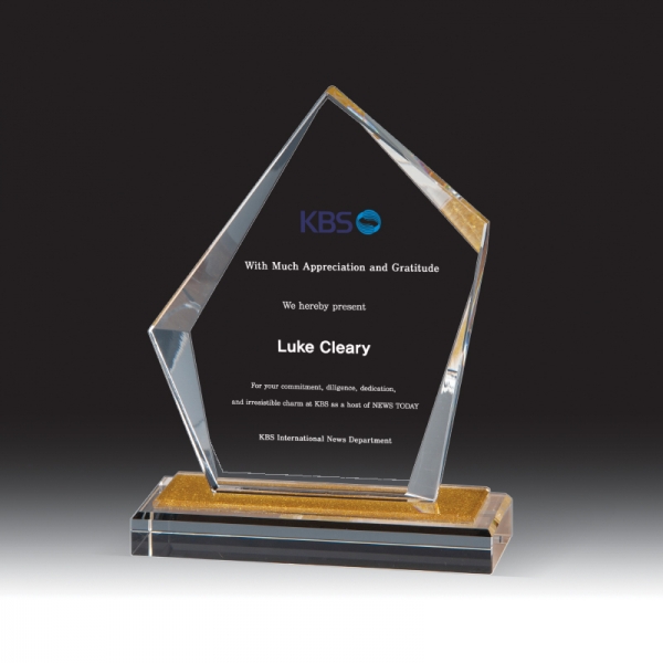 크리스탈 상패 HB-2022WG